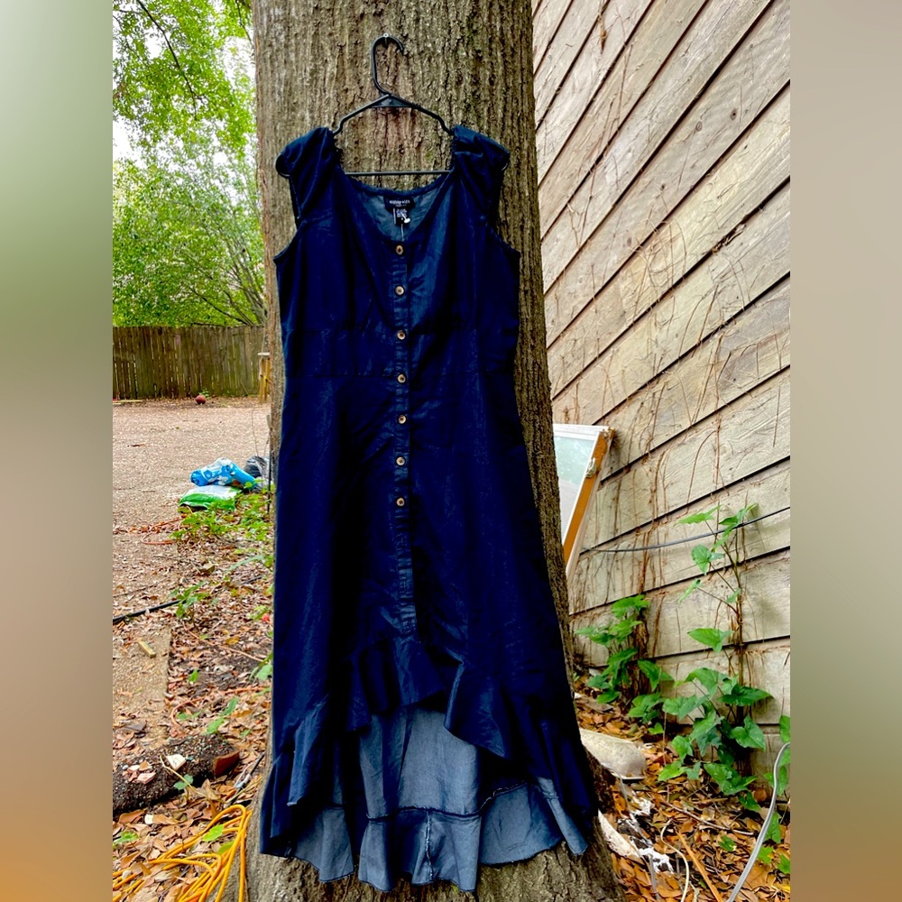 Beautiful “Jean” high-Low Dress